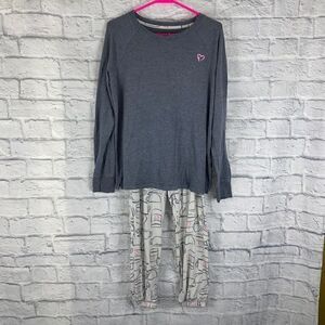 Sonoma Longsleeve pj set w/print pants sz small women